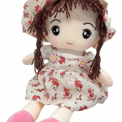 Muñeca De Tela Trapo 47cms Tipo Pepona Peluche