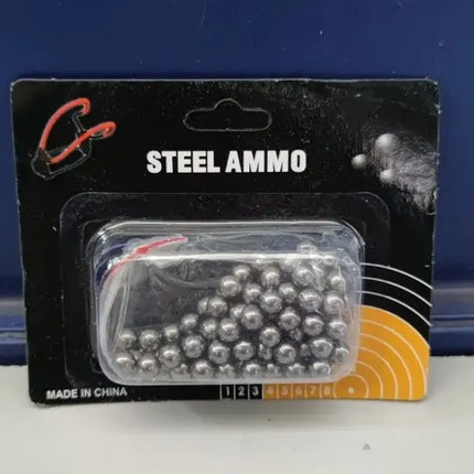 100 Pcs Balas De Acero 6 Mm Munición Para Resortera Honda