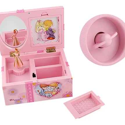 Caja Musical Con Muñeca Bailarina A Cuerda Clásico Regalo