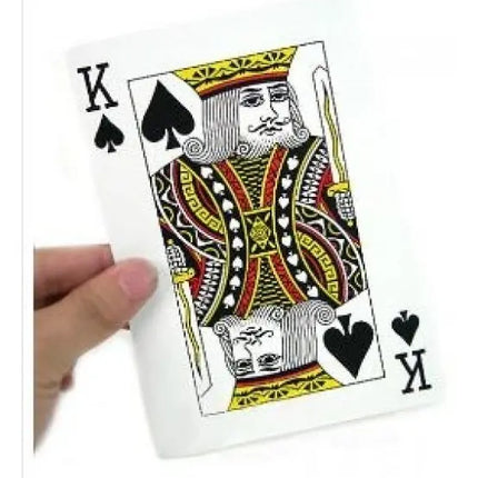 Mazo De Naipe Ingles Tamaño Jumbo De 10x16cms, Carta Gigante