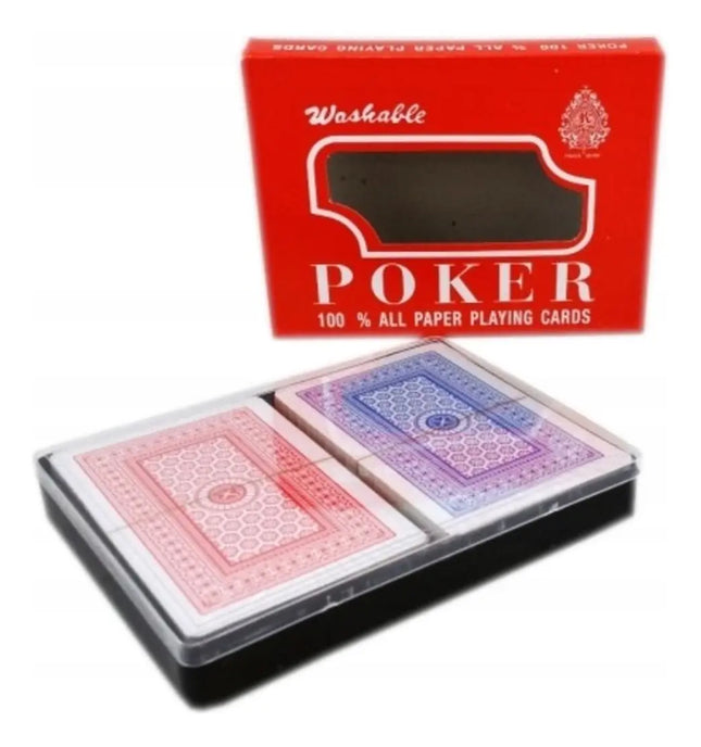 Naipe Cartas Barajas Tipo Inglesas Ingles Plastificado