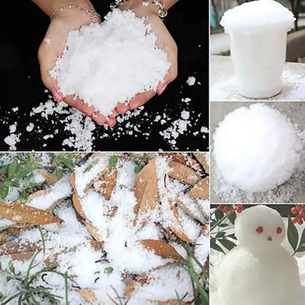 Frasco Nieve Artificial, Decoración Navidad, Juguete