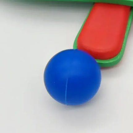 Par Paletas De Playa + 1 Pelota Juego Verano Entretenimiento Verde