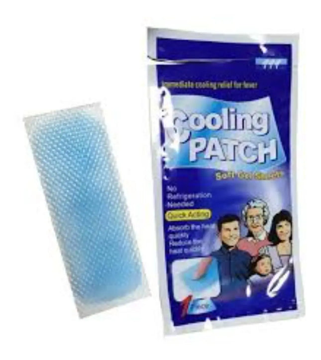 Pack X 12 Parche Gel Frío Ayuda A Bajar La Fiebre