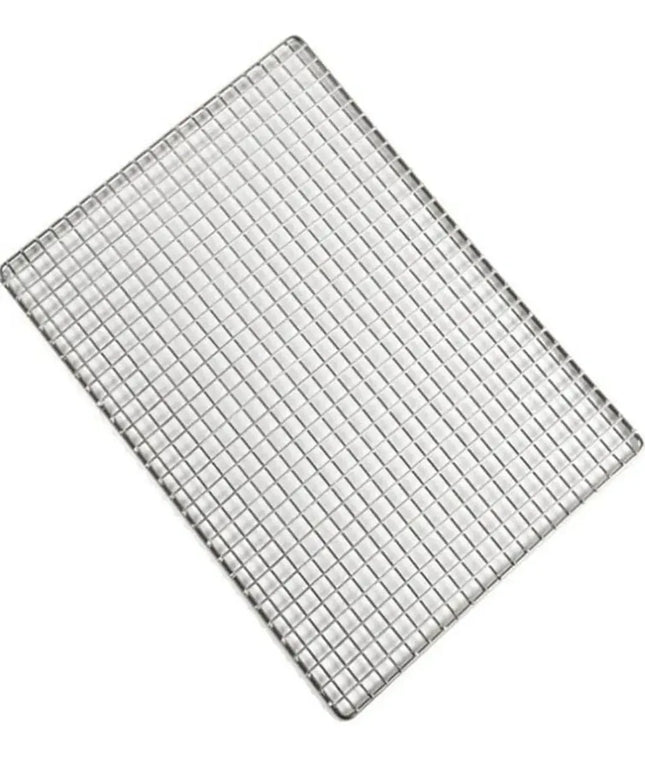 Parrilla Rejilla Barbacoa Pescados Verduras Camping 45x30cm