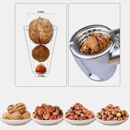 5 X Partidor De Nueces Y Almendras, Rompe Nuez Rompenueces