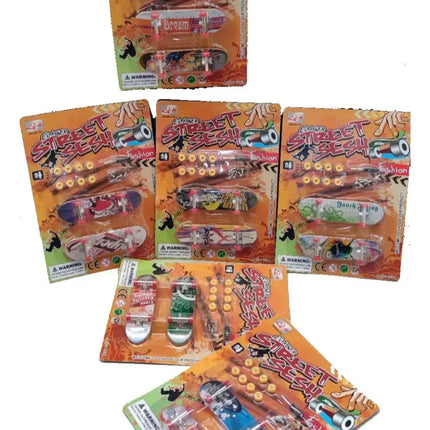 Set X2 Mini Juego Skate Para Dedos Patineta + Accesorios #2