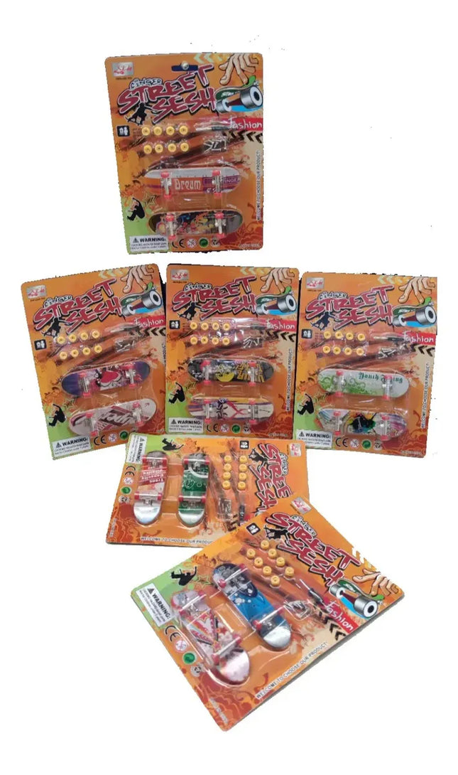Set X2 Mini Juego Skate Para Dedos Patineta + Accesorios #2