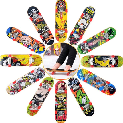 Set 6 Mini Juego Skate Para Dedos Patineta + Accesorios #3