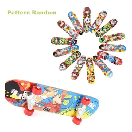 Set 6 Mini Juego Skate Para Dedos Patineta + Accesorios #3