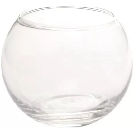 Pecera Vidrio O Bombonera Vidrio Dulcera 420ml, 10x8cms