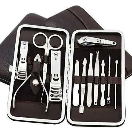 Set Manicure 10 Piezas Herramientas Uñas Profesional Corta