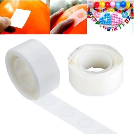 Pegatina Para Globos En Techo. Punto Pegamento Doble Cara