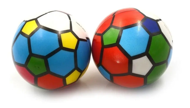 Pelota Color Anti Estrés Rehabilitación Terapia Espuma 7.2cm