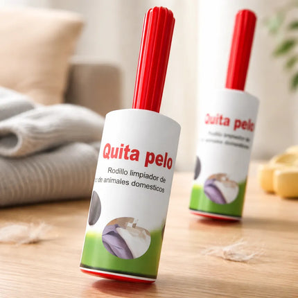 Pack X5 Rodillo Quita Pelo Multiuso Ropa Saca Pelusa Desechable
