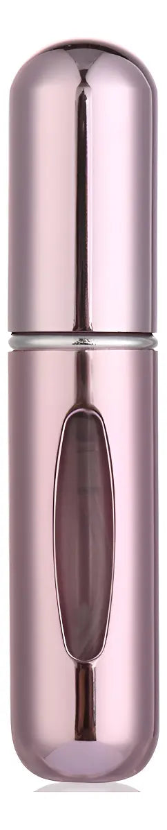 Perfumero Metálico Recargable 5ml Spray, Reutilizable Rosa