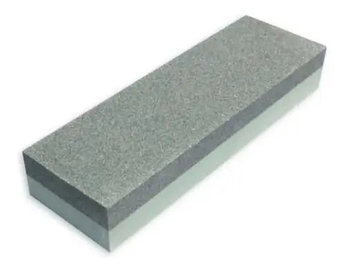 Piedra Afilador Manual Cuchillo Grano Fino Y Grueso
