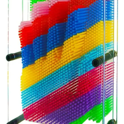 Juego Sensorial Figura 3d Pinart Didáctico Pin Art Grande Xl