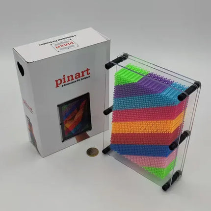 Juego Sensorial Figura 3d Pinart Didáctico Pin Art Grande Xl