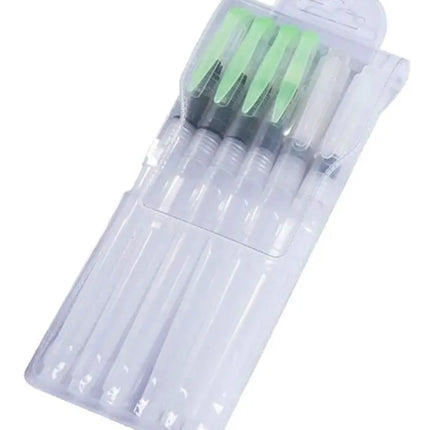 6 X Pincel Recargable Agua Para Acuarela Aqua Brush Pen