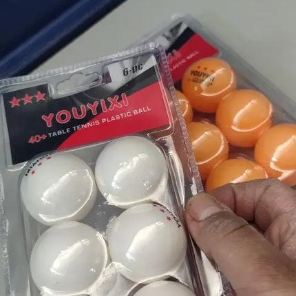 Set 6 Pelotas Ping Pong 3 Estrellas Youyixi - Tenis De Mesa Blanco