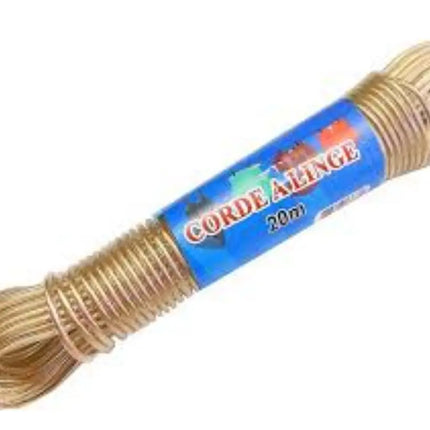 Piola O Cable De Acero Cuerda 3mm Rollo 20 Mts Plastificado