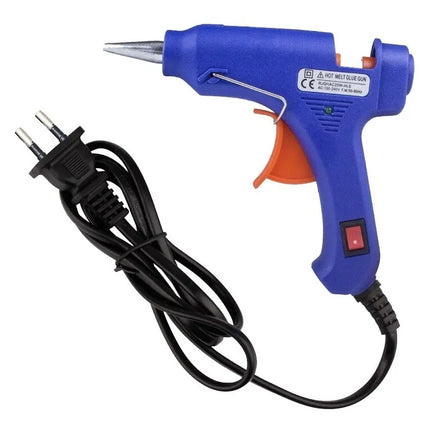 Pistola Eléctrica De Silicona (barra 7 Mm) 20w + 24 Barras
