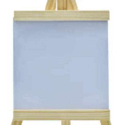 Pizarra Blanca Acrílica + Atril Madera Caballete 16x29cm