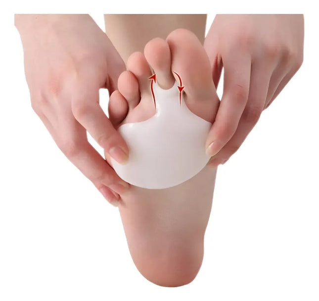 Plantilla Gel Planta Pie Metatarso, Cojin Silicona #3 8 cm / Talla unica