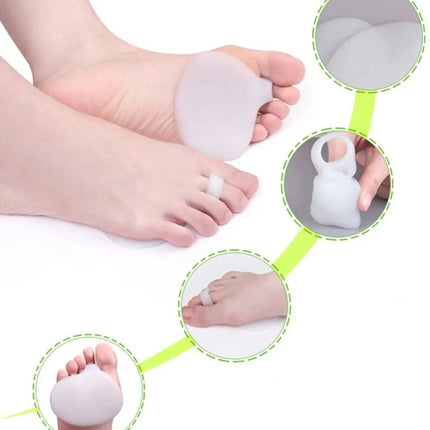 Plantilla Gel Planta Pie Metatarso, Cojin Silicona #3 8 cm / Talla unica
