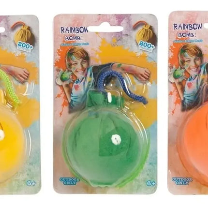 Juego Niños Guerra De Polvo Color. Bomba De Color 200 Tiros