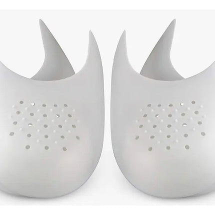 Par Protector Plástico Antiarrugas Para Zapatillas, Zapatos Blanco