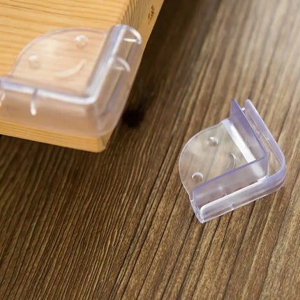 Pack 12 Protectores De Esquina Muebles Silicona Transparente