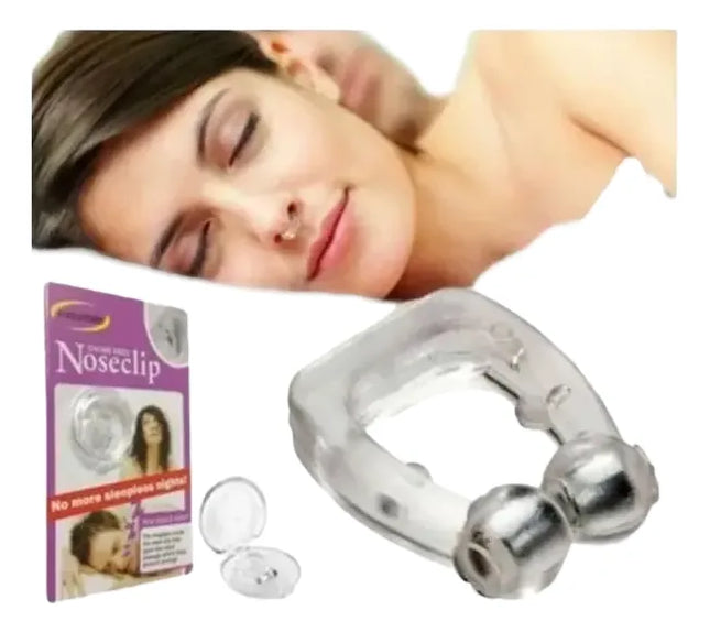 Antironquido Unisex Biomagnetico Nose Clip Reutilizable