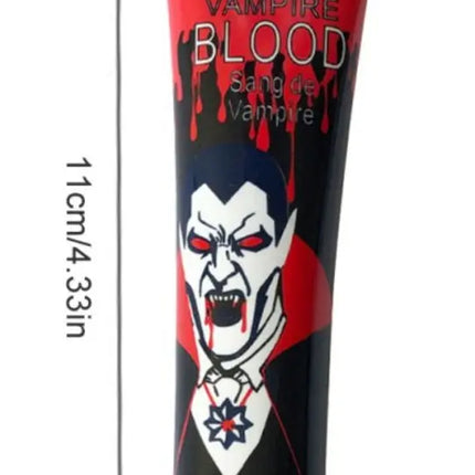 Sangre Falsa Artificial Maquillaje 28grs . Minifiestas ROJO CARMESI