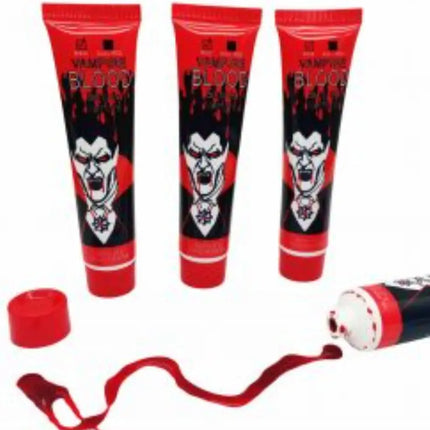 Sangre Falsa Artificial Maquillaje 28grs . Minifiestas ROJO CARMESI