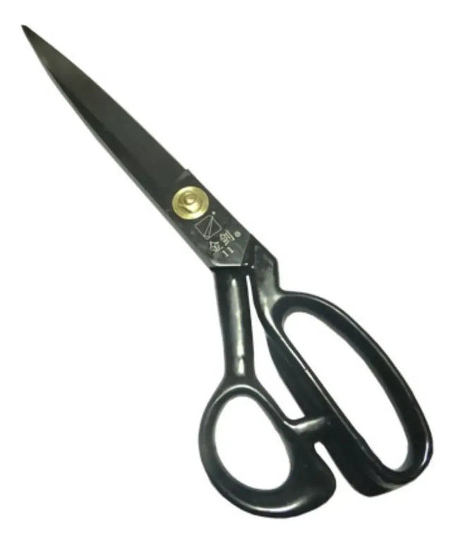 Tijera De Sastre 30cms Todo Metal, Afilada, Buen Corte Tela.