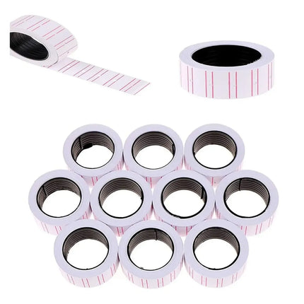 10 Rollos Sato 5.000 Etiquetas Precios Mx-5500 Maquina