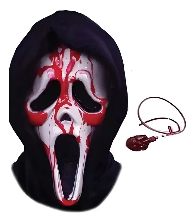 Mascaras Scary Movie Con Bombeo De Sangre Halloween Disfraz