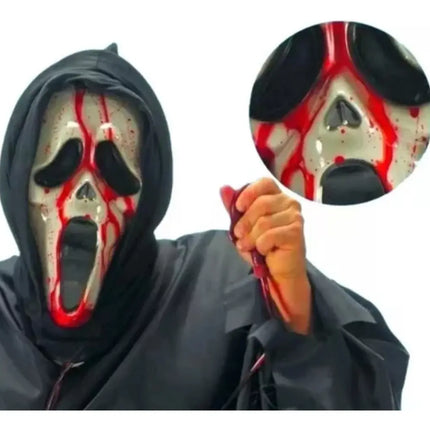 Mascaras Scary Movie Con Bombeo De Sangre Halloween Disfraz