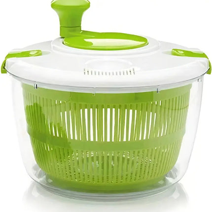 Centrifuga Secador De Lechuga Frutas Salad Spinner Color  Verde