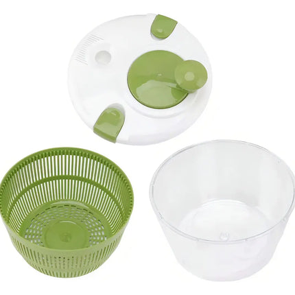 Centrifuga Secador De Lechuga Frutas Salad Spinner Color  Verde
