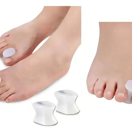 Separador Dedos Silicona Carrete Corrector Juanete Gel Descanso Talla Estándar Standar Silicona