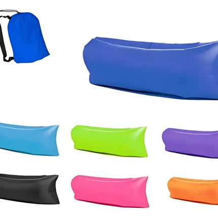 Sofá Banano Sillón Inflable Tumbona De Camping Unicolor Surtido AL AZAR