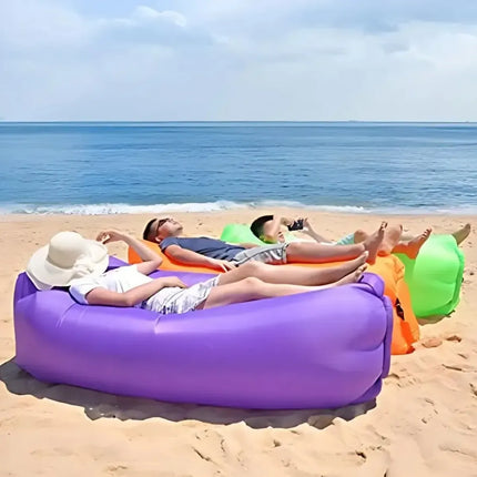 Sofá Banano Sillón Inflable Tumbona De Camping Unicolor Surtido AL AZAR