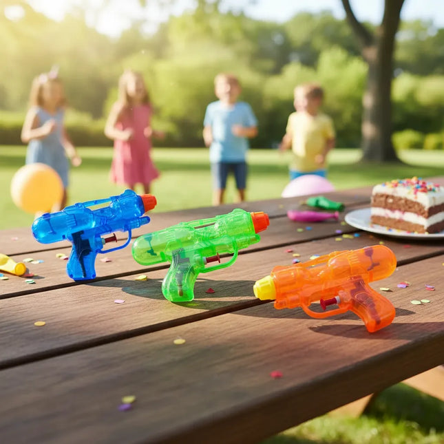 Pack 10 Mini Pistola De Agua Sorpresa Cumpleaños Y Fiestas