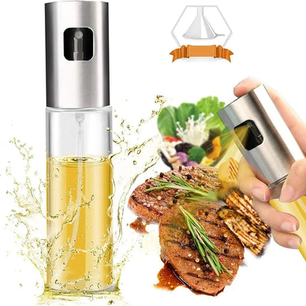 Dispensador De Aceite O Vinagre En Spray, Aerosol, Vidrio