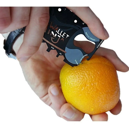 Tarjeta Supervivencia Ninja Wallet Outdoor Pesca 18 En 1