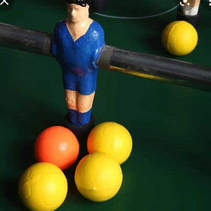 6 Pelotas 32mm Plásticas De Taca Taca Futbolito Taca - Taca Al Azar