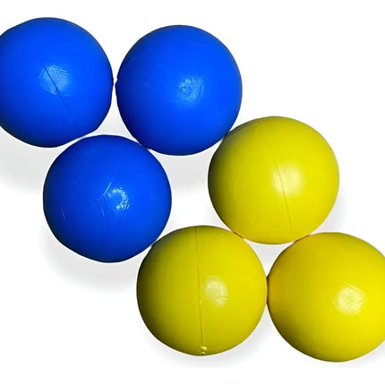 6 Pelotas 32mm Plásticas De Taca Taca Futbolito Taca - Taca Al Azar